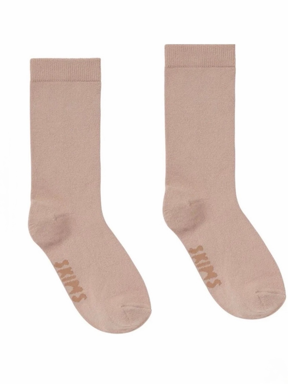 SKIMS Everyday Mid Calf Sock in Mica- S
